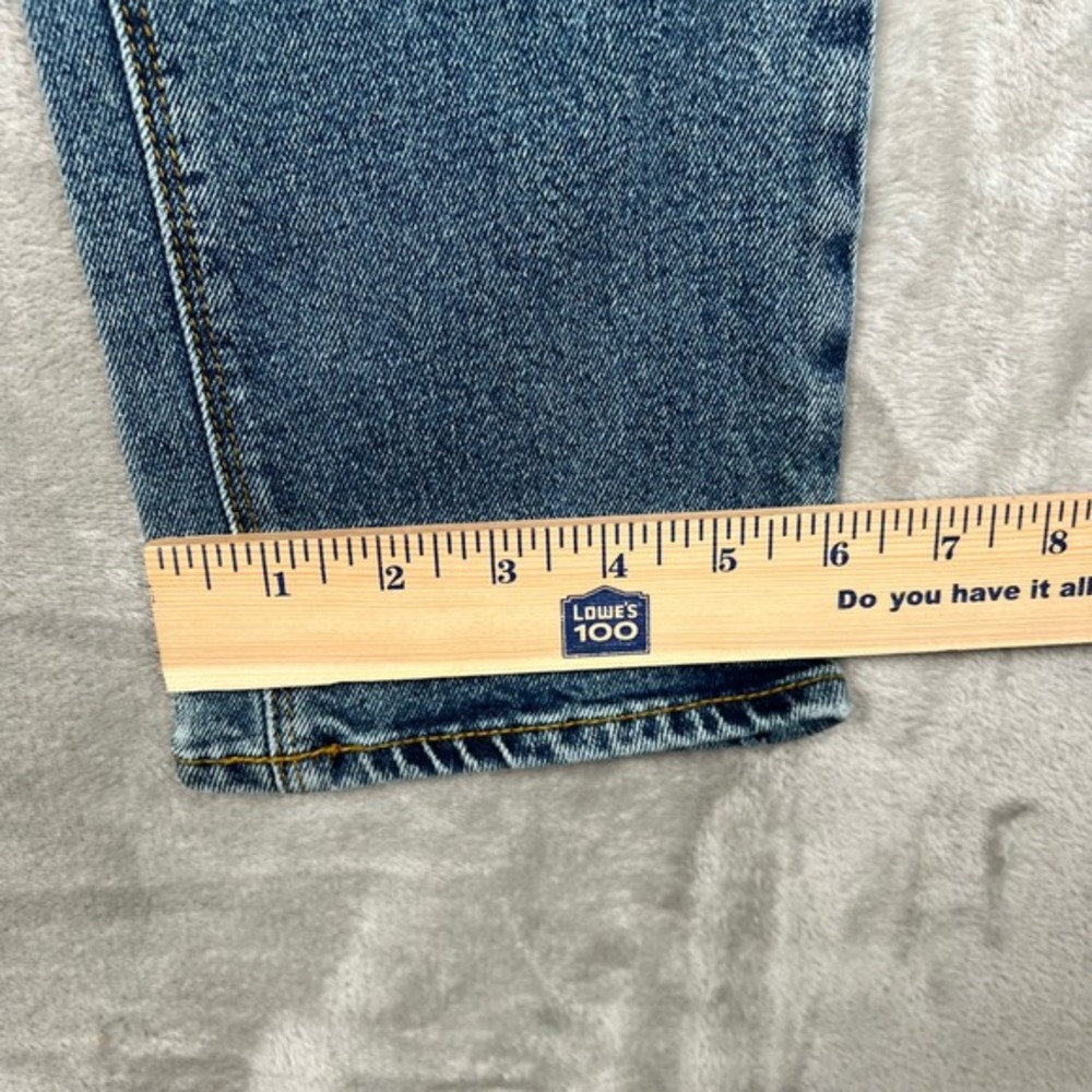 ASOS Design Straight Leg Jeans Medium Wash Denim Men Size 32x30 - Picture 13 of 14